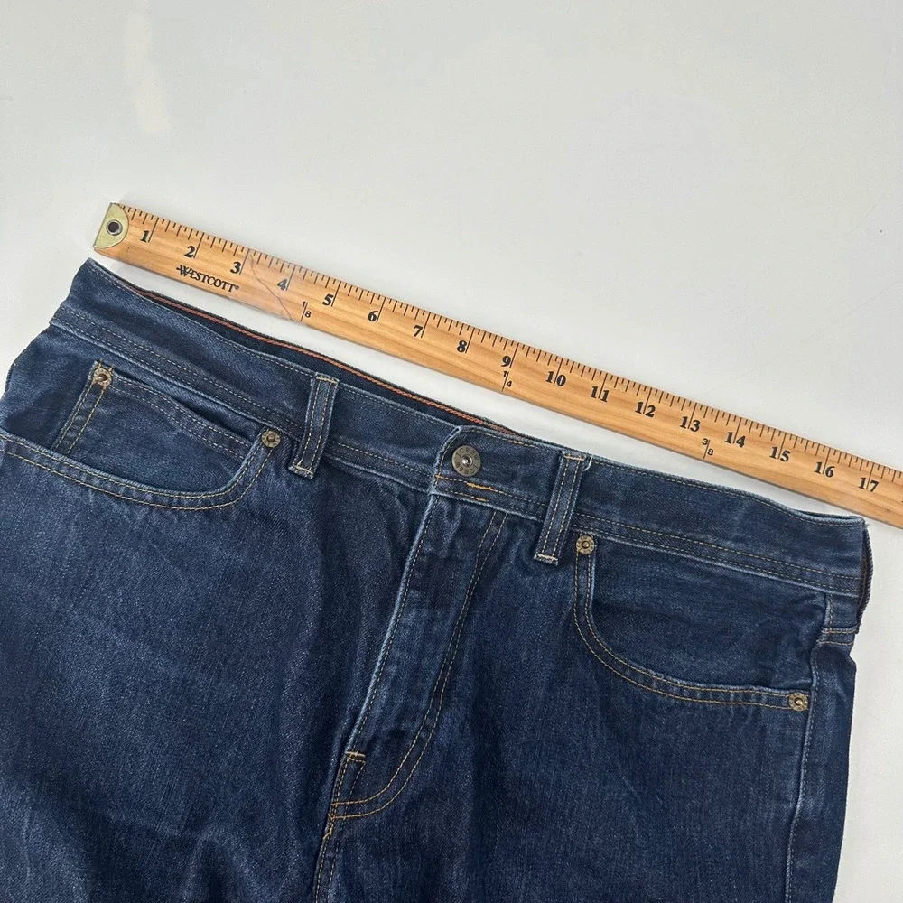 J.Crew Sutton Jeans Slim Fit Dark Wash Denim Classic Mens 33x32‎